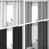 LISANSAN Blackout Thermal Curtain, 170 x 150 cm, Dark Blue view 2