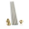 T8 Stainless Steel Lead Screw with T8 Brass Flange Nut, Multiple Pitches and Lengths 100–600 mm (2 mm Pitch, 10 mm Lead, 400 mm) view 3