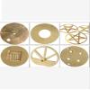 LYVQZPWLR Brass Round Plates, 2-Pack, 50 mm, No Holes view 3