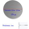 LYVQZPWLR Copper Plates, Sheet Thickness 3, Metal Round Sheet Disc, Diameter 200/15 / Diameter: 200 mm (Diameter: 150 mm) view 2