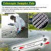 Telescopic Water Sampler, 500/1000 mL Stainless Steel 304 Swing-Cup Dipper (1.17–4 m/3.8–13.1 ft, 1000 mL) view 3