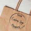 Personalized Logo Stamp, Large Rubber Stamp, 2.5–20.3 cm view 3