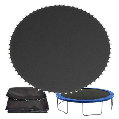 Outdoor Trampoline Replacement Mat for Round Frames with V-Rings