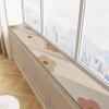 WhamtL Window Sill Mat, Diatomite Mat for Window Sills, Absorbent with Non-Slip Backing, Decorative Cover (Style C, 200 x 35 cm / 79 x 14 in) view 1