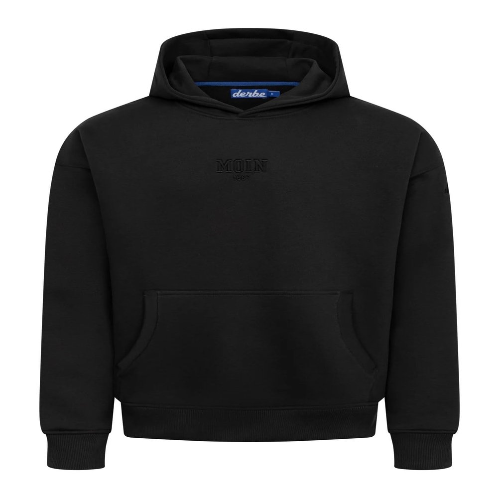 derbe HSV Hamburger SV Moin Hoodie (DE/NL/SE/PL, Alphanumeric, XXL, Regular Fit, Black)