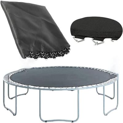 Replacement Jumping Mat for Round Trampolines, 1.8–4.9 m, with 80 Buckles, Durable Spring Cover