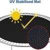 Replacement Jumping Mat for Round Trampolines, 1.8–4.9 m, with 80 Buckles, Durable Spring Cover view 4