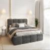FurnitureByJDM Upholstered Bed 180 x 200 cm with Storage view 2