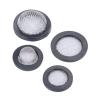 10-Pack 1/2" and 3/4" Faucet Filter Gaskets, Stainless Steel Mesh with Rubber O-Ring view 1