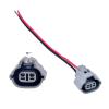 2-Pin Automotive Connector, Car Light Base Bulb Holder Wiring Harness Plug 8161512590 90075-60001 (Female with Wires) view 1