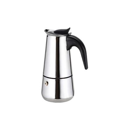Emeco Stovetop Espresso Maker, 9 Cups, Silver