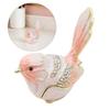 FUNNETOYU Portable Vintage Jewelry Box with Enamel Bird Motif view 3