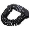 WOONEKY Bicycle Helmet Combination Lock with Flexible, Scratch-Resistant Steel Cable view 1