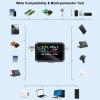 CHICIRIS Multifunction USB Voltage and Current Tester with Digital IPS Display for Laptop Charging Monitoring (6527-Q) view 3
