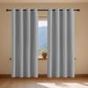 LISANSAN Blackout Thermal Curtain, 190 x 70 cm, Light Gray view 1