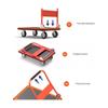 XUEQIZHENG Foldable Flatbed Hand Cart, Lightweight, Quiet, L view 3