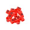Plum Cable Marker Set, 1,000 Durable PVC Markers for Cable Diameters 0.3–10 mm (Letters, 1,300 pcs, 1.0 mm² (2.5 mm)) view 3