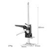 TIEOAXFT Stainless Steel Cabinet Board Jack, Portable Arm Lifter, Tile Height Adjuster, Lifting Tool, Labor-Saving Hand Lifter (L) view 2