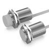 1-Piece M30 Capacitive Proximity Sensor, 10–30 VDC, NPN/PNP, NO/NC, Flush/Non-Flush, Non-Metal Liquid Level Switch with 2 m Cable (20 mm AC 2-Wire NO) view 1