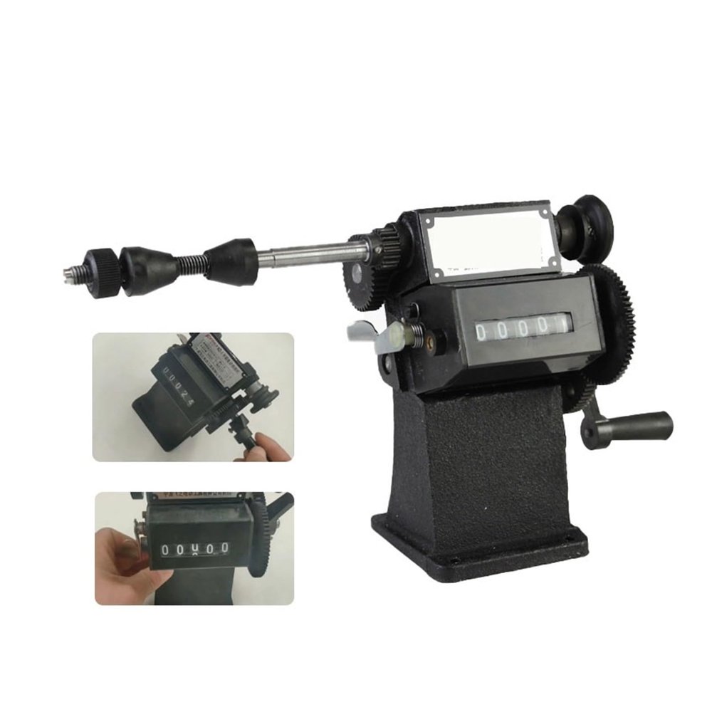 Manual Hand Coil Winding Counter, Multipurpose Winding Tool, Max. Diameter 150 mm
