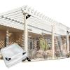 CAQXAQP Transparent PVC Tarpaulin 3 x 3.4 m, 420 g/m², 0.3 mm view 1