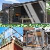 CAQXAQP Transparent PVC Tarpaulin 3 x 3.4 m, 420 g/m², 0.3 mm view 4