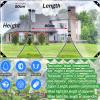 CAQXAQP Transparent PVC Tarp 2.5 x 4.5 m, 0.3 mm, 420 g/m² view 2