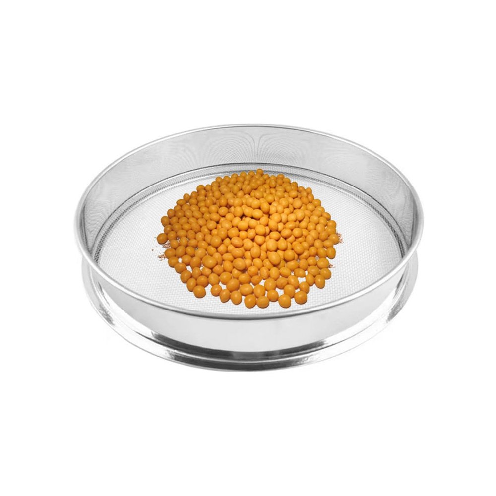 TYLAOXIAO Stainless Steel Sand Sieve, Fine Test Sieve for Garden, Soil, Seeds and Flour