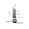 V-Shaped Steel Compression Spring, 2-Pack V-Spring Torsion, Small Torsion Spring, 180/120/90/60 Degrees, 1.5 mm Wire, 2 pcs (8 mm OD, 120 Degrees, 6 Turns) view 1