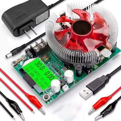 Adjustable Electronic Load Tester, 150 W, 200 V, with USB Constant-Current Module, LCD Display and Intelligent Fan