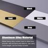 3-in-1 Curtain Track with Valance, Adjustable, Gray, 1 m view 4