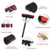 Extendable Window Cleaning Pole 5.4 m/18 ft with Hose Brush for Large Vehicles, Trucks and Roofs view 4
