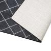 casa pura Cosenza Patterned Runner Rug, Black (80 x 400 cm) view 2