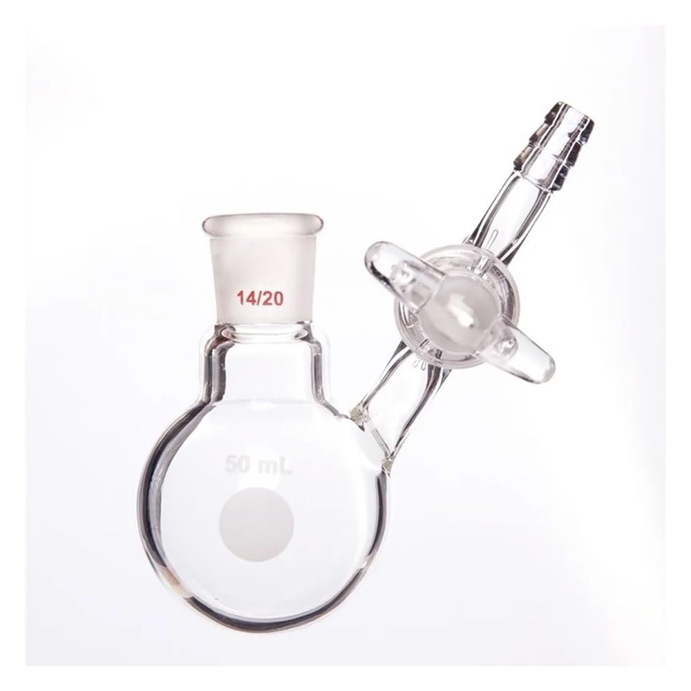 Single-Neck Reaction Flask with Glass Stopcock F53 (F534100)