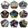8 cm Thick Bench Seat Cushion Cover, Linen Replacement Cover, Washable Outdoor Cover (10, 40 x 40 x 8 cm/16 x 16 x 3 in) view 2
