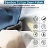 8 cm Thick Bench Seat Cushion Cover, Linen Replacement Cover, Washable Outdoor Cover (10, 40 x 40 x 8 cm/16 x 16 x 3 in) view 3