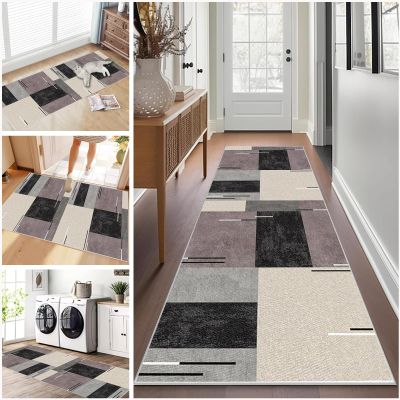 Ruxevnsy Hallway Runner Rug 90 x 150 cm, Non-Slip and Washable