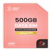 Three 500GB Data SIM, Uncapped 5G Speeds, No Contract view 1