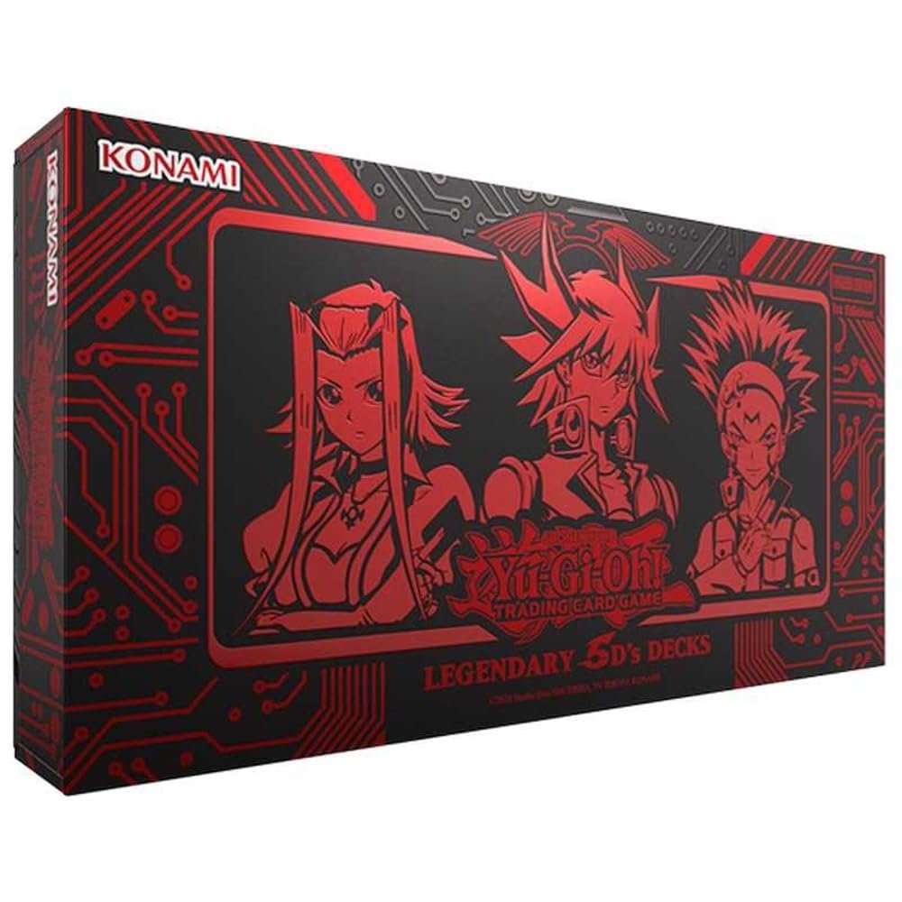 YU-GI-OH! TCG Legendary 5D's Decks Set ENG