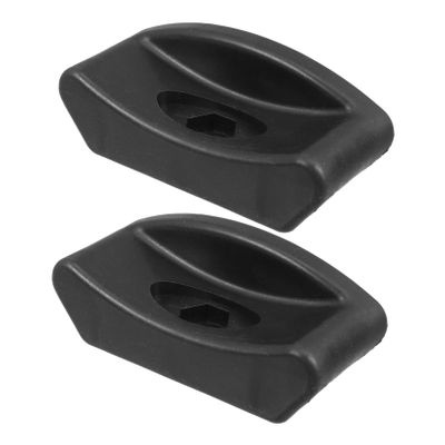 DECOMELODY 2-Piece Rubber Barbell Rack Supports