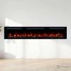 GF CORE Inside 182 Electric Fireplace with Realistic 3D LED Flame view 2
