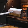 Pizza Oven Brush with Scraper and Long Handle view 3