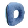 Dark Blue Donut Cushion with Removable Cover view 1