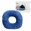 Dark Blue Donut Cushion with Removable Cover view 3