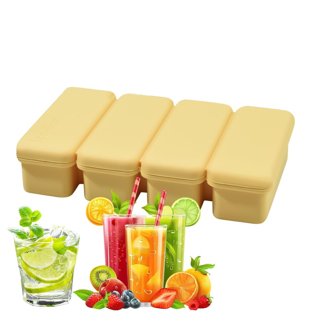 Large Ice Cube Mold with Lid
