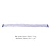 Segrehy Table Tennis Net, Pong Net Replacement with Iron Frame for Office and Home, Blue, Polyester, 180 cm Long, 15 cm High, Portable view 4