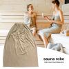Generic Sauna Robe | Soft, Heat-Retaining Full-Body Steam Cover view 2