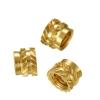ZBORAVPIX Brass Heat-Set Inserts, Knurled Nuts, M1.4–M8, Multiple Sizes, 10/20/100 pcs (3 mm, M1.6, OD 2.5 mm, 100 pcs) view 1