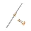 1 pc. T8 Lead Screw with Spring-Loaded Anti-Backlash Nut, 2 mm Lead, 200 mm view 2