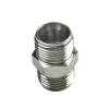 1pc Straight Reducer M8x1 Metric Male 304 Stainless Steel Hex Pipe Fitting view 1